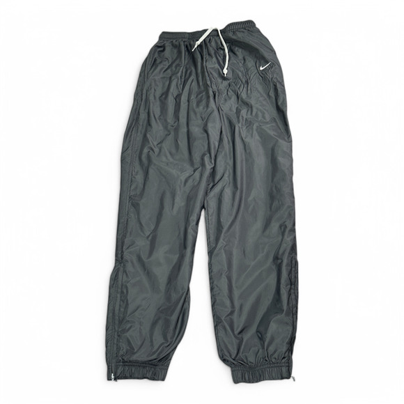 Vintage Nike Track Suit Youth LARGE 12-14 Black Jacket Pants Full Set Lined 90s - Picture 9 of 15